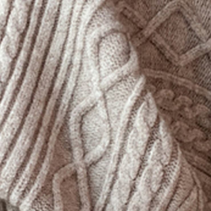 秋 新作 ケーブル編み リブニットパンツ | WITCH | 詳細画像4 