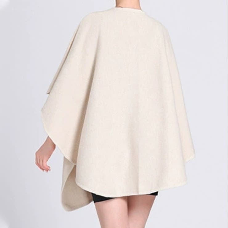 ニットポンチョ ポンチョコート ストール マフラー | WITCH | 詳細画像3 