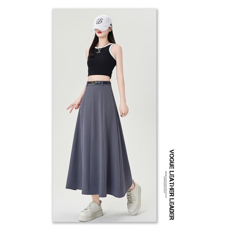 ベルトプレゼント スーツ ロング フレアスカート | WITCH | 詳細画像18 