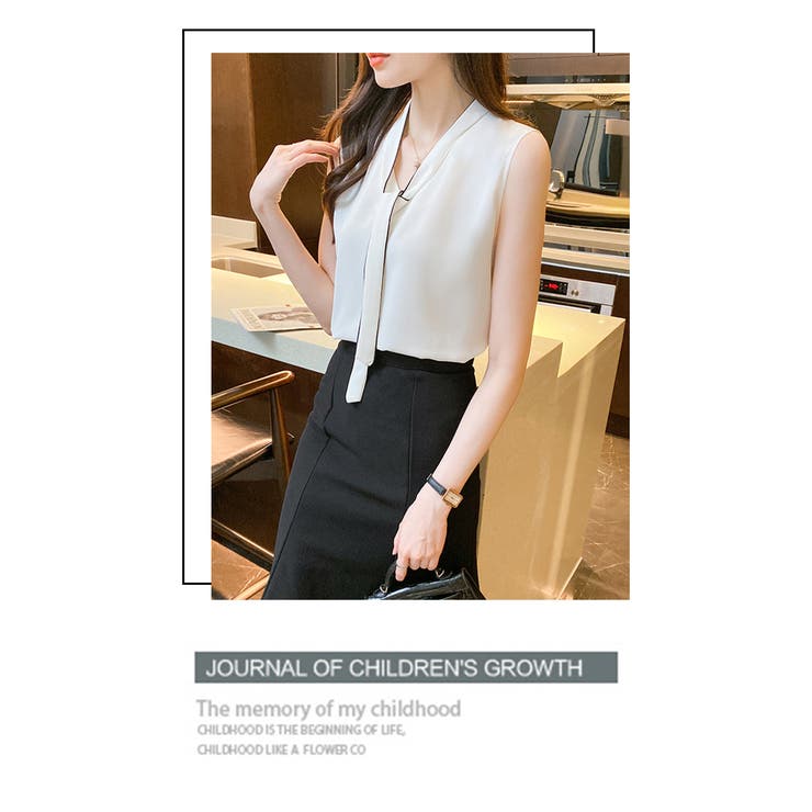 ノースリーブネクタイブラウス | WITCH | 詳細画像14 