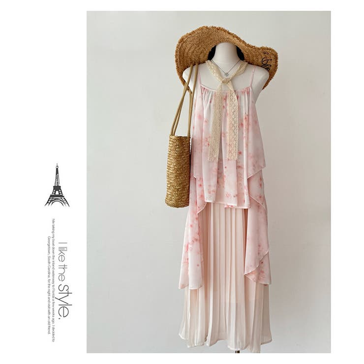 花柄 ラッフル プリンツ ワンピース | WITCH | 詳細画像8 