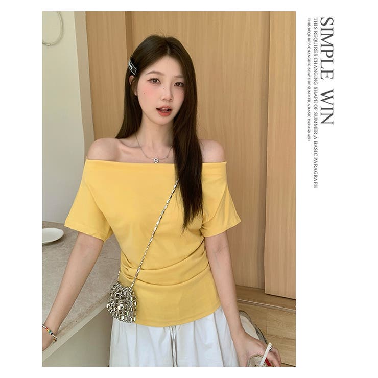 ボーダーオフショルTシャツ | WITCH | 詳細画像9 