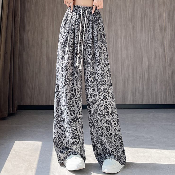 NO1 | アイスシルク・ナロー・ワイドレッグパンツ | WITCH