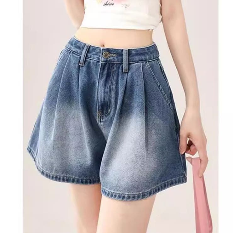 リボンデニムショートパンツ[品番：HERW0005869]｜WITCH