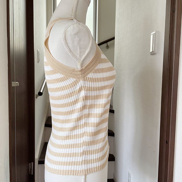 タンクトップ ボーダー柄 トップス | WITCH | 詳細画像3 