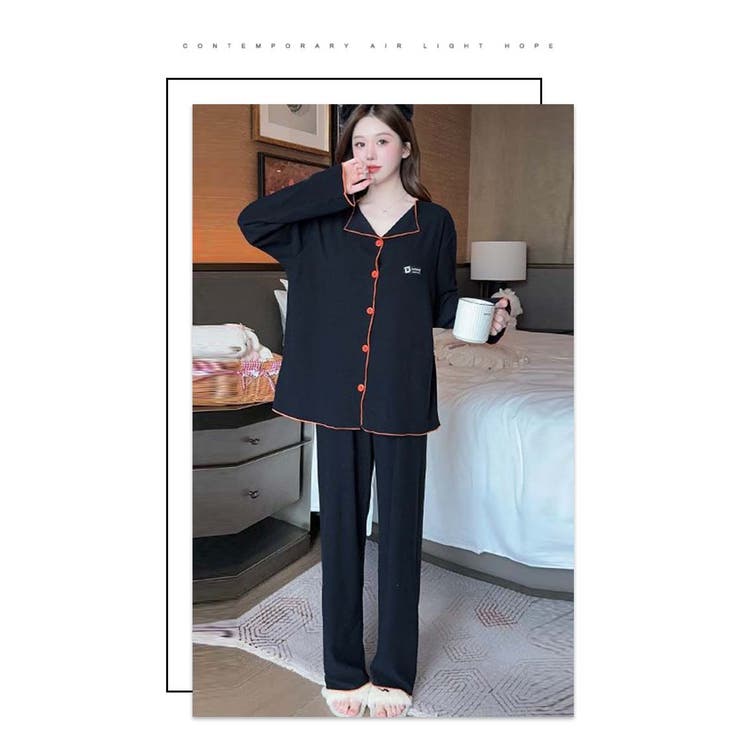 上下セットブラ付パジャマ ルームウェア | WITCH | 詳細画像12 