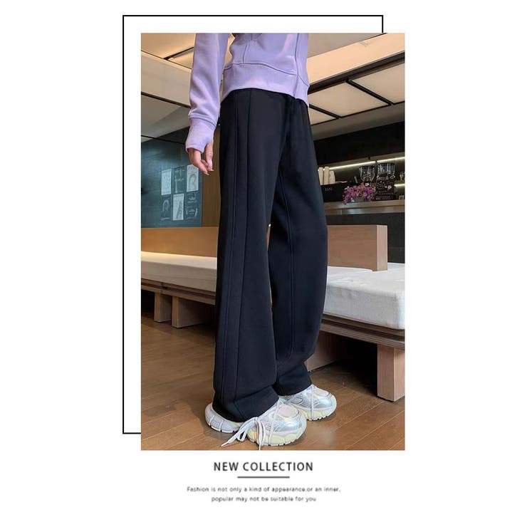 マタニティ パンツ スウェット ボトムス ロング お腹楽ちん 安心 秋 新作 | WITCH | 詳細画像12 