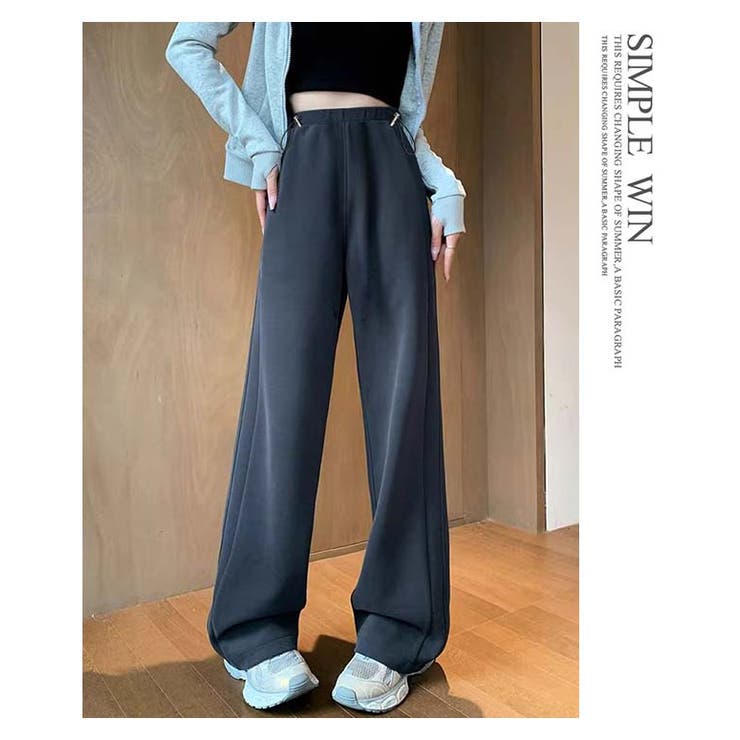 マタニティ パンツ スウェット ボトムス ロング お腹楽ちん 安心 秋 新作 | WITCH | 詳細画像16 