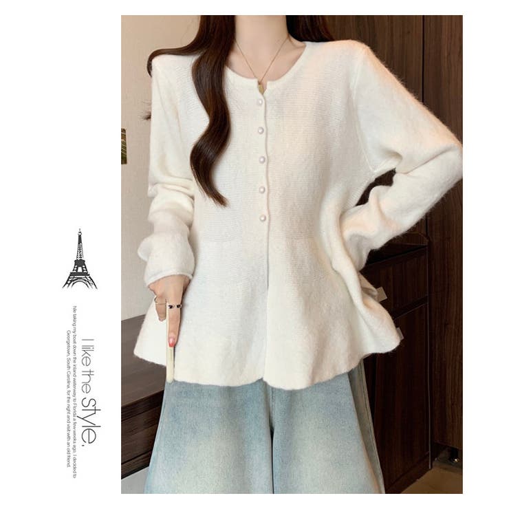 ふんわりペプラムニットカーディガン  | WITCH | 詳細画像13 