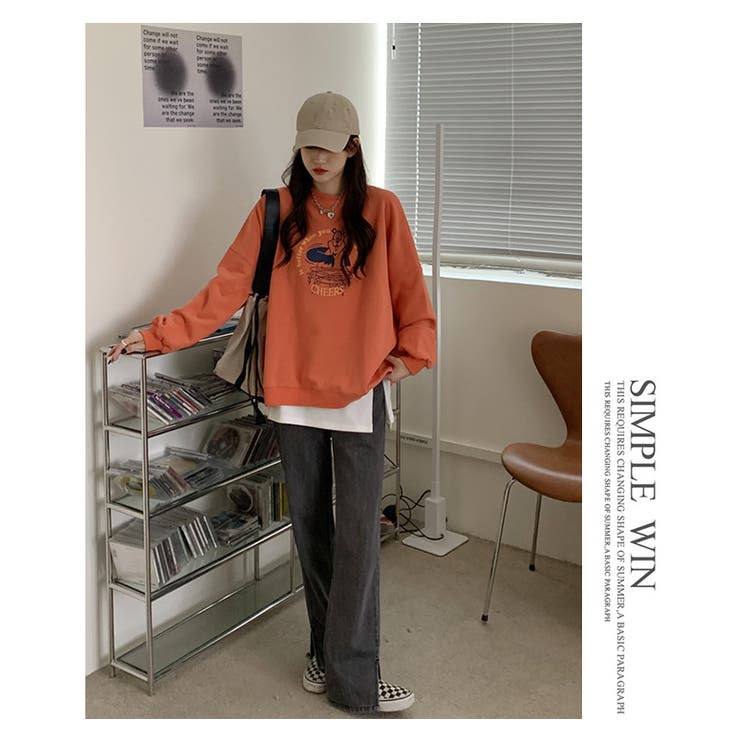 スウェットト レーナープルオーバートップス | WITCH | 詳細画像15 