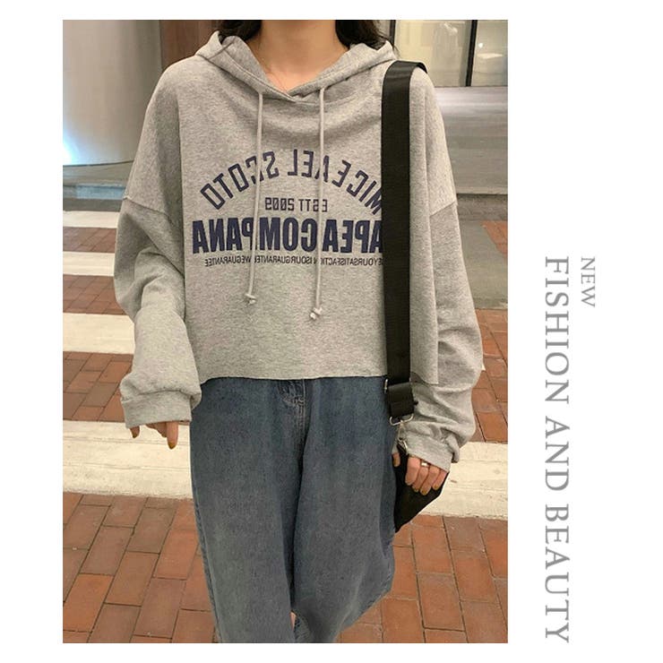 スウェットパーカー レタープリントフード付き | WITCH | 詳細画像10 