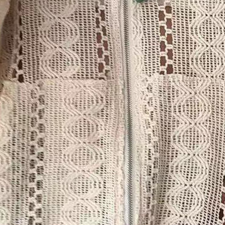 レースシースルーパーカー 薄手羽織りアウター | WITCH | 詳細画像4 