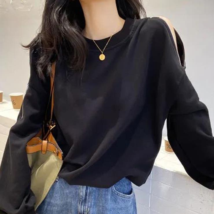 オープンショルダーファスナースウェット | WITCH | 詳細画像2 