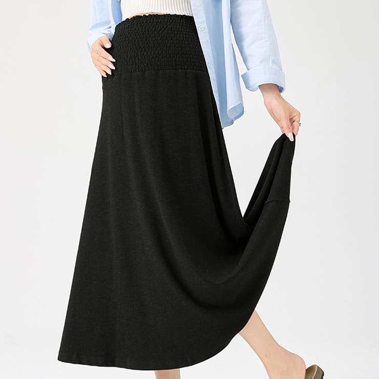 新たなデザインマタニティマーメイドロングスカート | WITCH | 詳細画像3 