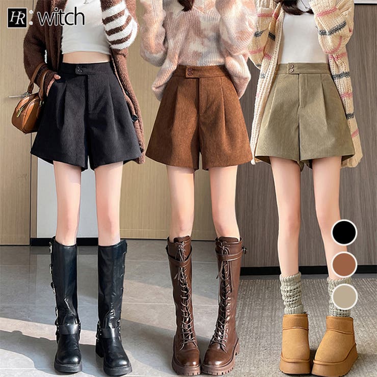 コーデュロイタック入り ショートパンツ | WITCH | 詳細画像1 