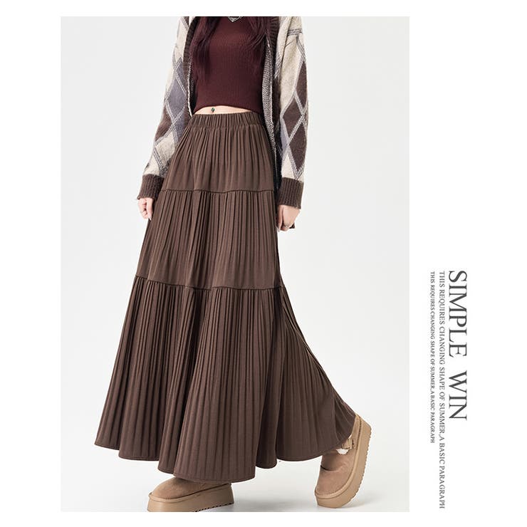 プリーツティアードスカート | WITCH | 詳細画像12 