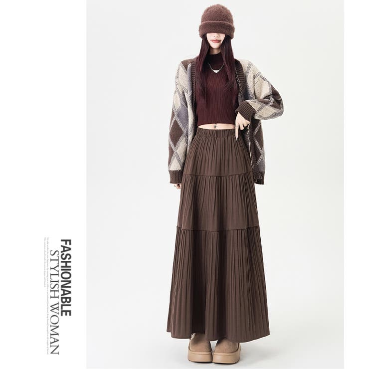 プリーツティアードスカート | WITCH | 詳細画像13 