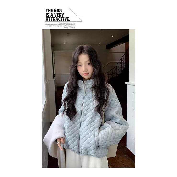 キルティングジャケット フード付き中綿 アウター | WITCH | 詳細画像18 