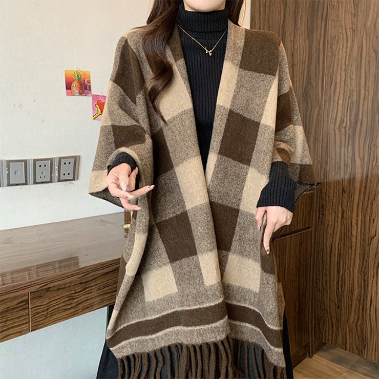 ストール風コート ポンチョ ストール | WITCH | 詳細画像2 