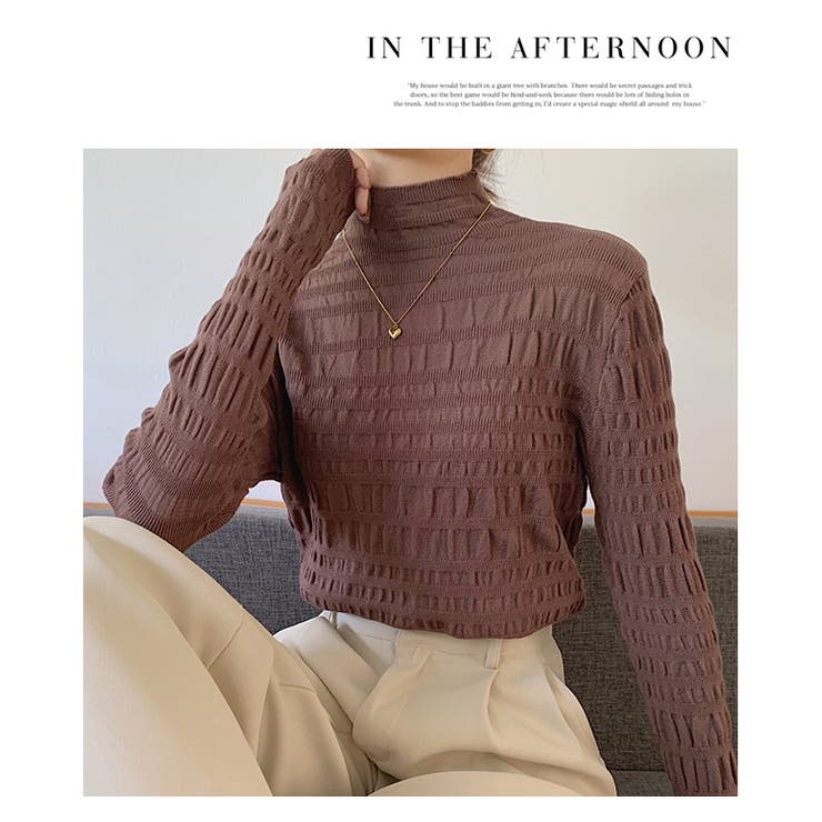 縦リブ編みニットトップス | WITCH | 詳細画像15 