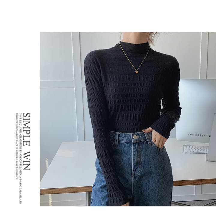 縦リブ編みニットトップス | WITCH | 詳細画像17 