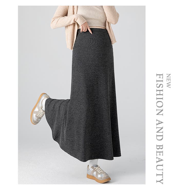 裏起毛マタニティマーメイドロングスカート | WITCH | 詳細画像15 