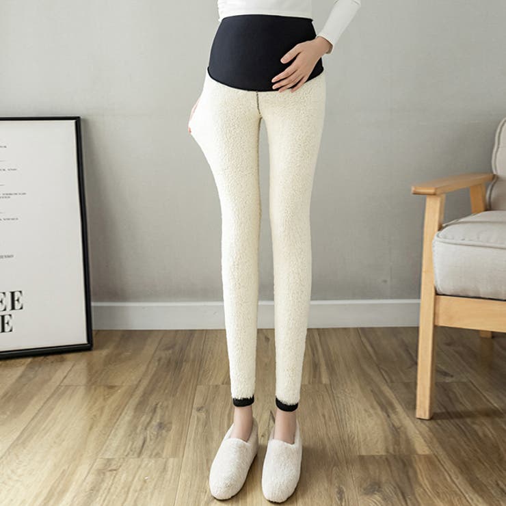 裏起毛 マタニティ レギンスパンツ | WITCH | 詳細画像2 