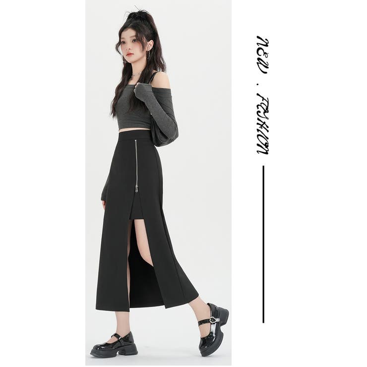 ZIPスリットタイトロングスカート | WITCH | 詳細画像11 