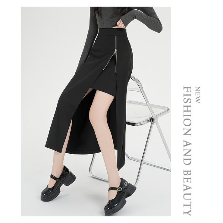 ZIPスリットタイトロングスカート | WITCH | 詳細画像12 