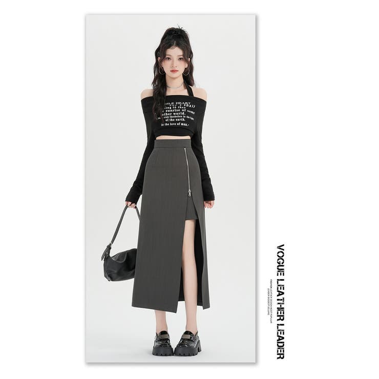 ZIPスリットタイトロングスカート | WITCH | 詳細画像17 