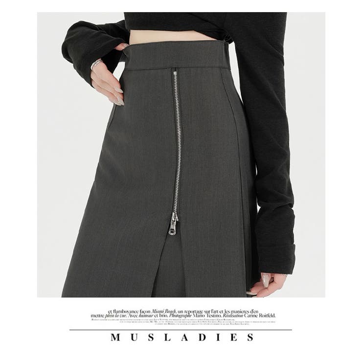 ZIPスリットタイトロングスカート | WITCH | 詳細画像18 