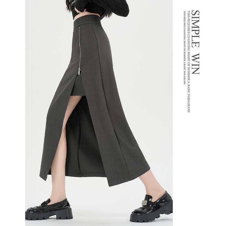 ZIPスリットタイトロングスカート | WITCH | 詳細画像19 