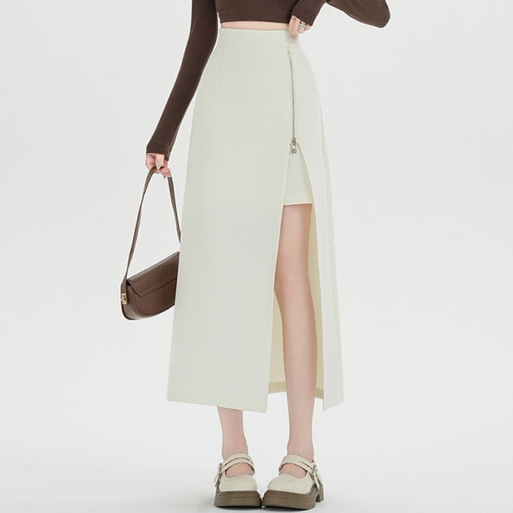 ZIPスリットタイトロングスカート | WITCH | 詳細画像2 