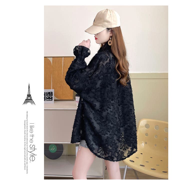 ジャガードシアーカーディガン レディース | WITCH | 詳細画像14 