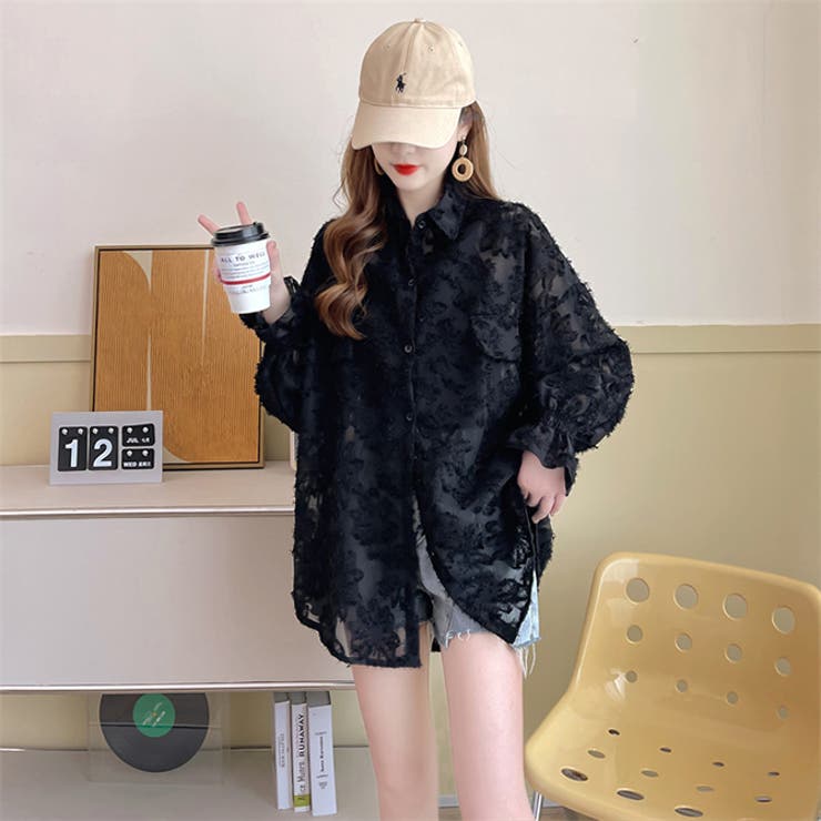 ジャガードシアーカーディガン レディース | WITCH | 詳細画像2 