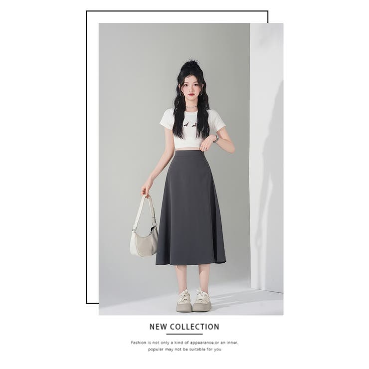 春夏新作フレアスカートふんわりとしたフレアシルエット | WITCH | 詳細画像11 