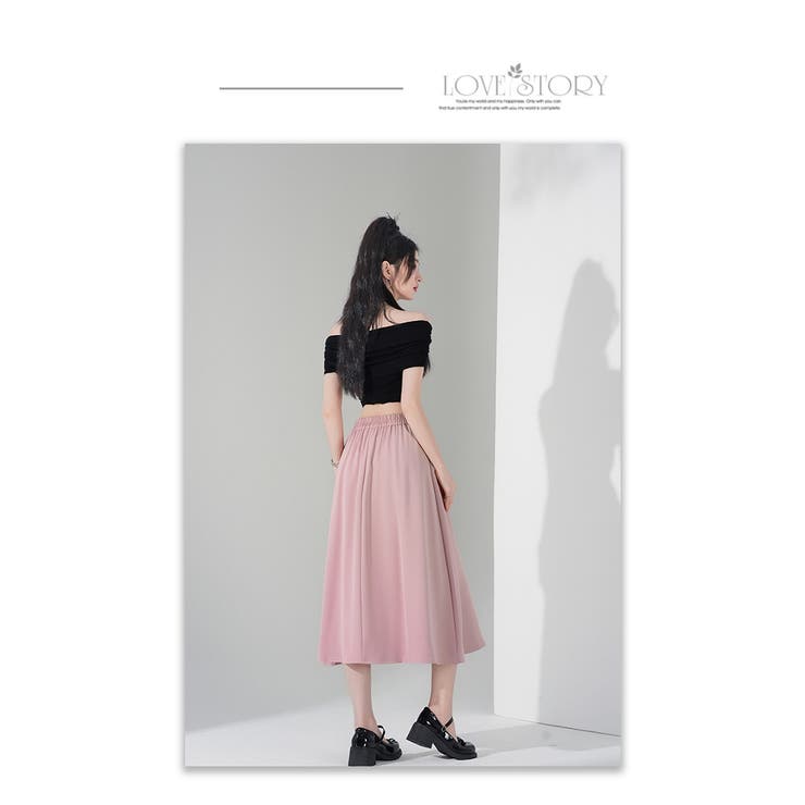 春夏新作フレアスカートふんわりとしたフレアシルエット | WITCH | 詳細画像14 