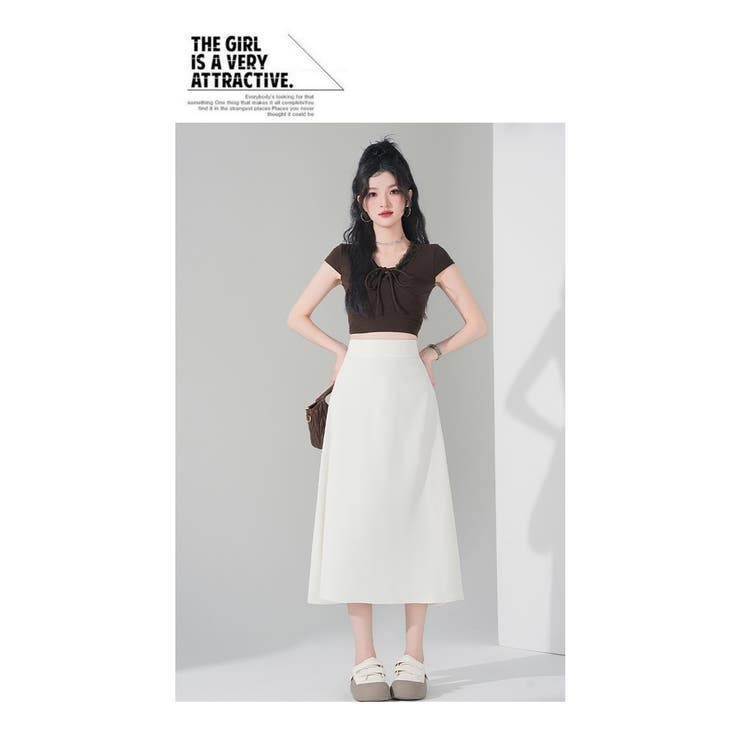 春夏新作フレアスカートふんわりとしたフレアシルエット | WITCH | 詳細画像16 