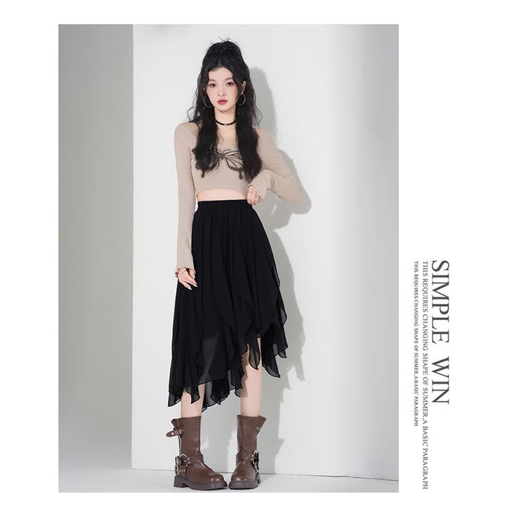 春夏新作 ラッフルスカート | WITCH | 詳細画像14 