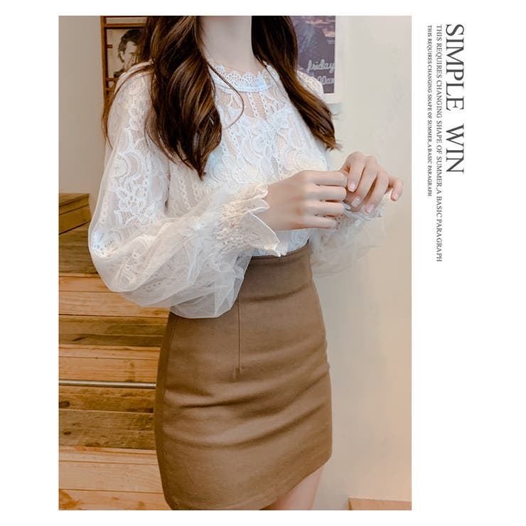 総レースハイネックブラウス | WITCH | 詳細画像17 