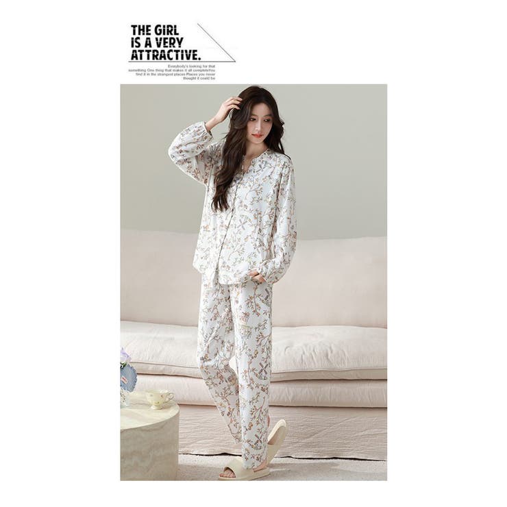 授乳口付き 授乳服 マタニティ パジャマ | WITCH | 詳細画像11 