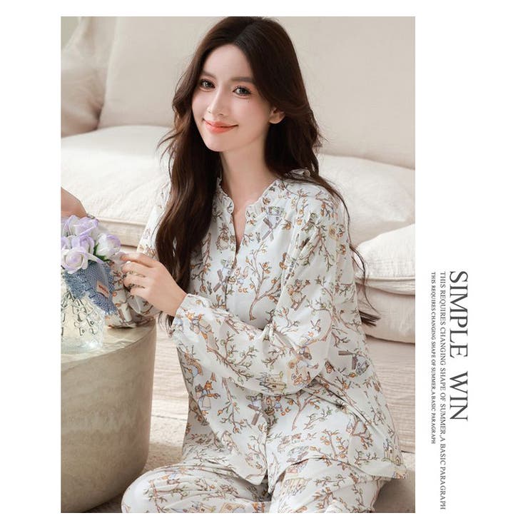 授乳口付き 授乳服 マタニティ パジャマ | WITCH | 詳細画像12 