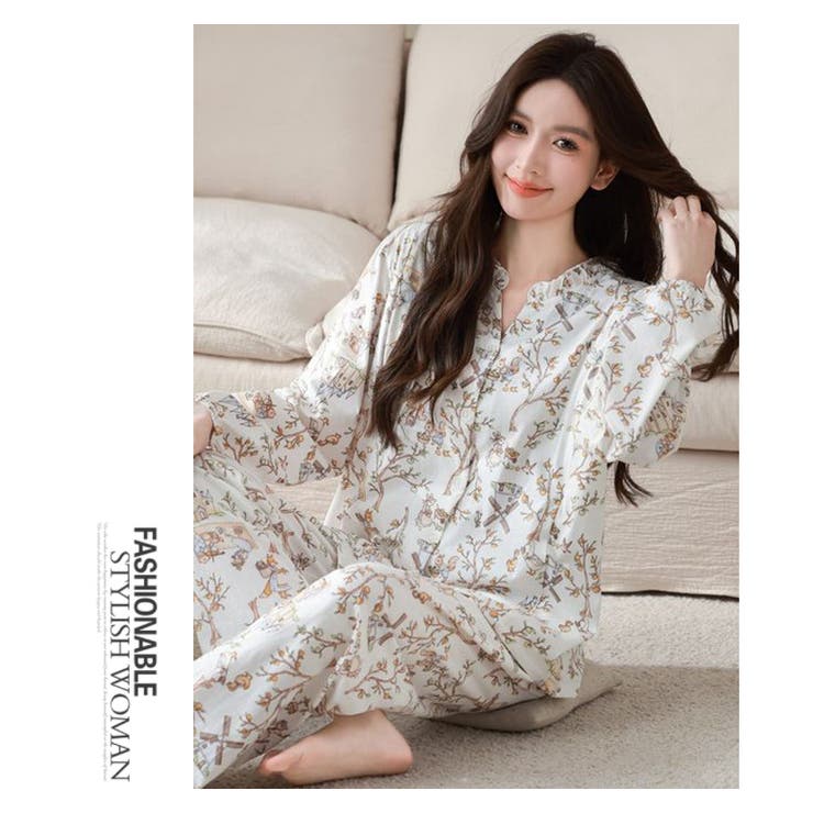 授乳口付き 授乳服 マタニティ パジャマ | WITCH | 詳細画像13 