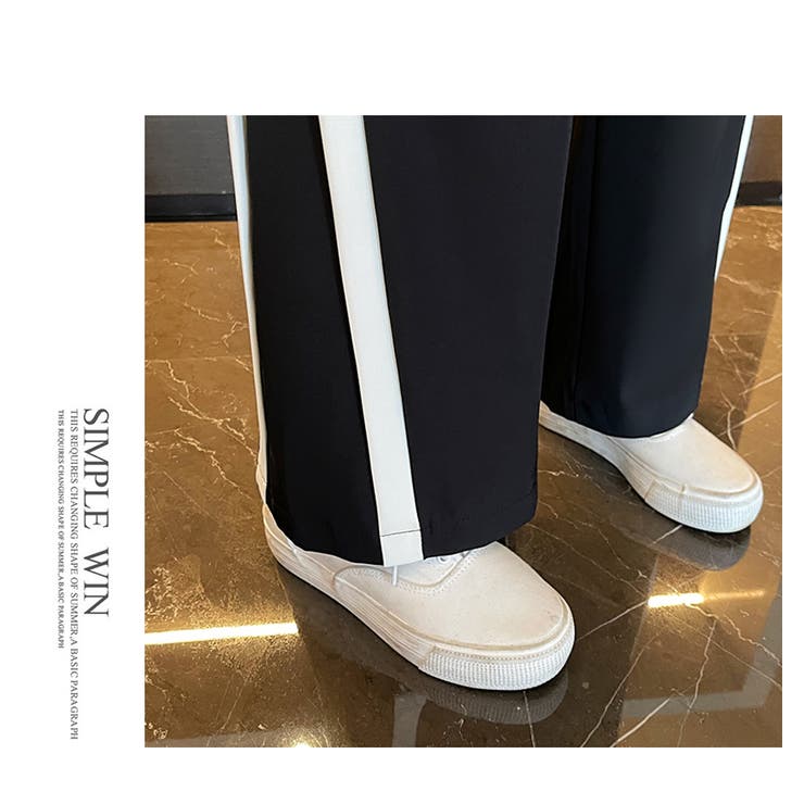 選べる2タイプサイドラインワイドパンツ | WITCH | 詳細画像12 