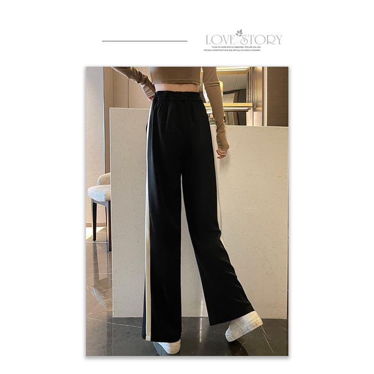 選べる2タイプサイドラインワイドパンツ | WITCH | 詳細画像13 