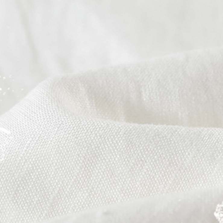 春夏新作棉麻素材フラワーレースラインワイドパンツ | WITCH | 詳細画像3 