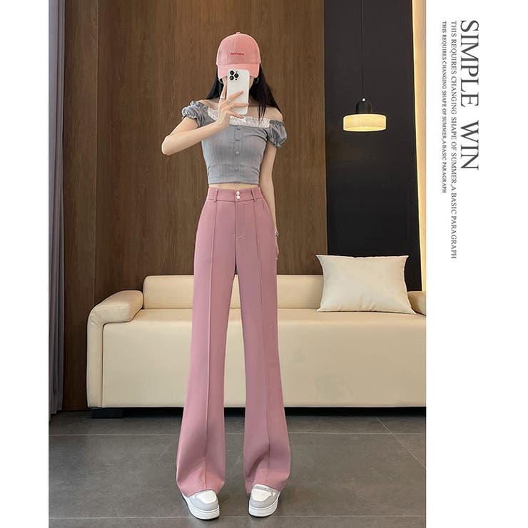 センターピンタックフレアパンツ | WITCH | 詳細画像11 