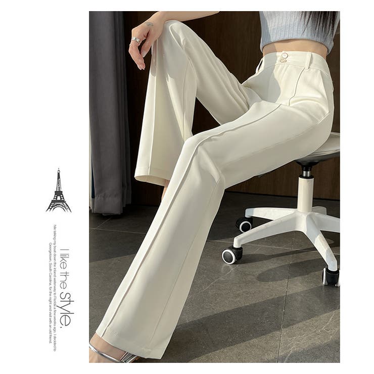 センターピンタックフレアパンツ | WITCH | 詳細画像17 