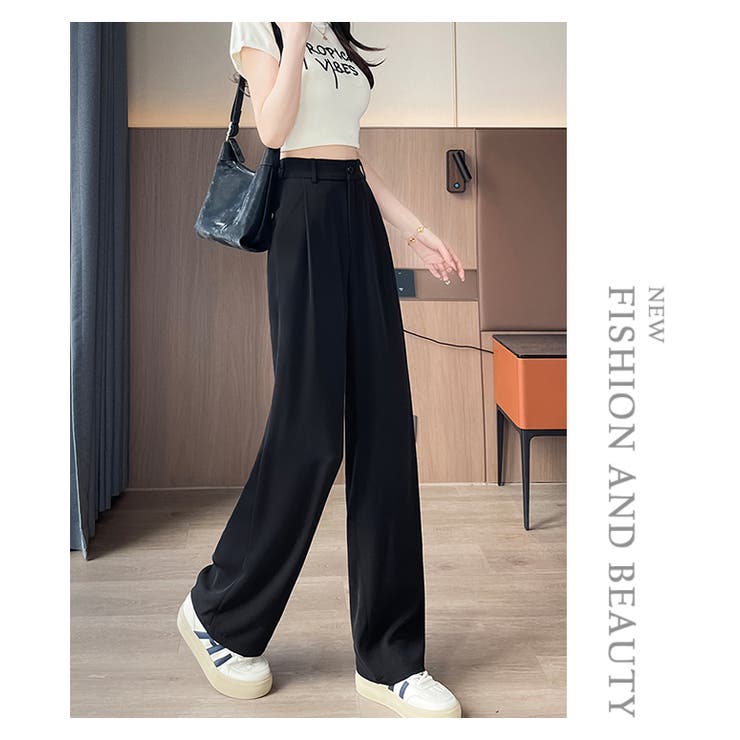 セミワイドパンツ レディース ロングパンツ 春 夏 新作 | WITCH | 詳細画像11 