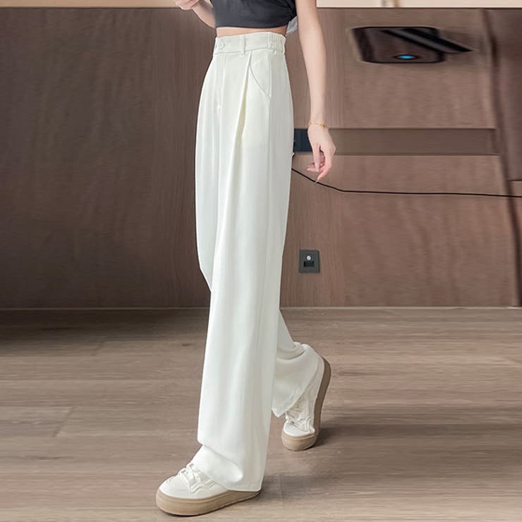 セミワイドパンツ レディース ロングパンツ 春 夏 新作 | WITCH | 詳細画像3 